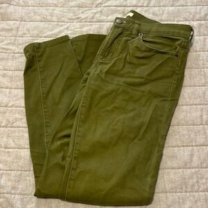 Green jeans
